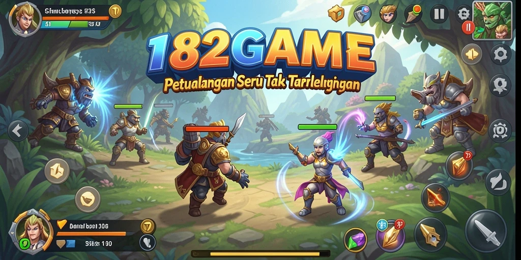 Gameplay petualangan yang mendebarkan di 182GAME.
