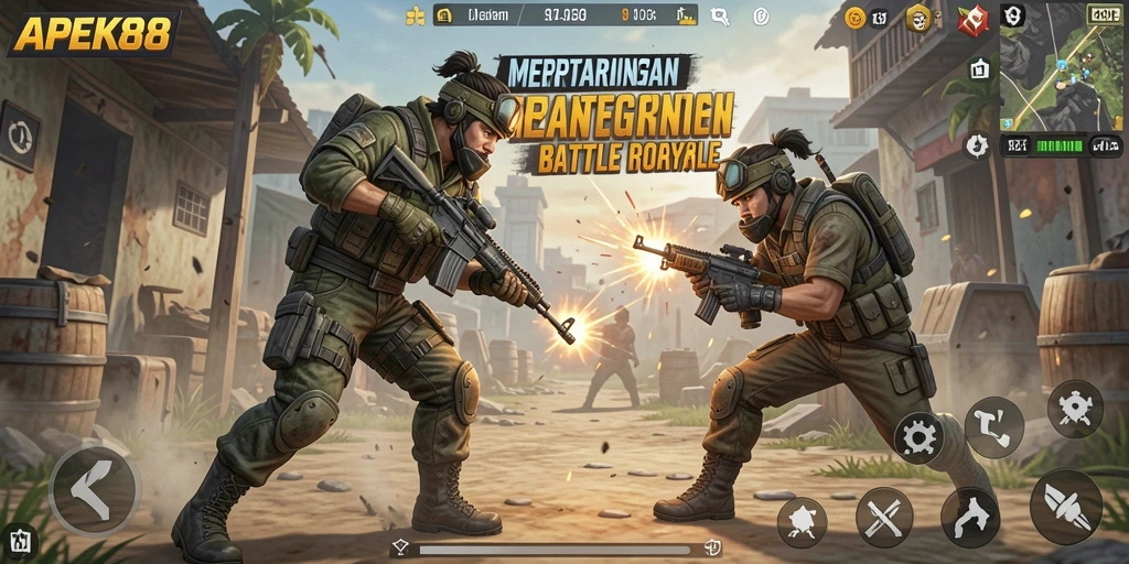 Tampilan gameplay APEK88 yang seru dan mendebarkan.