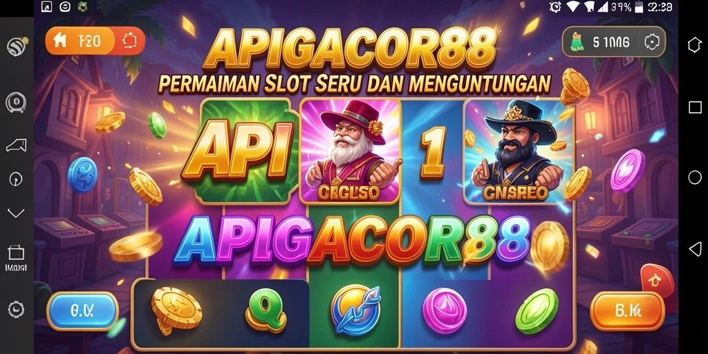 Tampilan menakjubkan dari gameplay APIGACOR88 yang memikat.