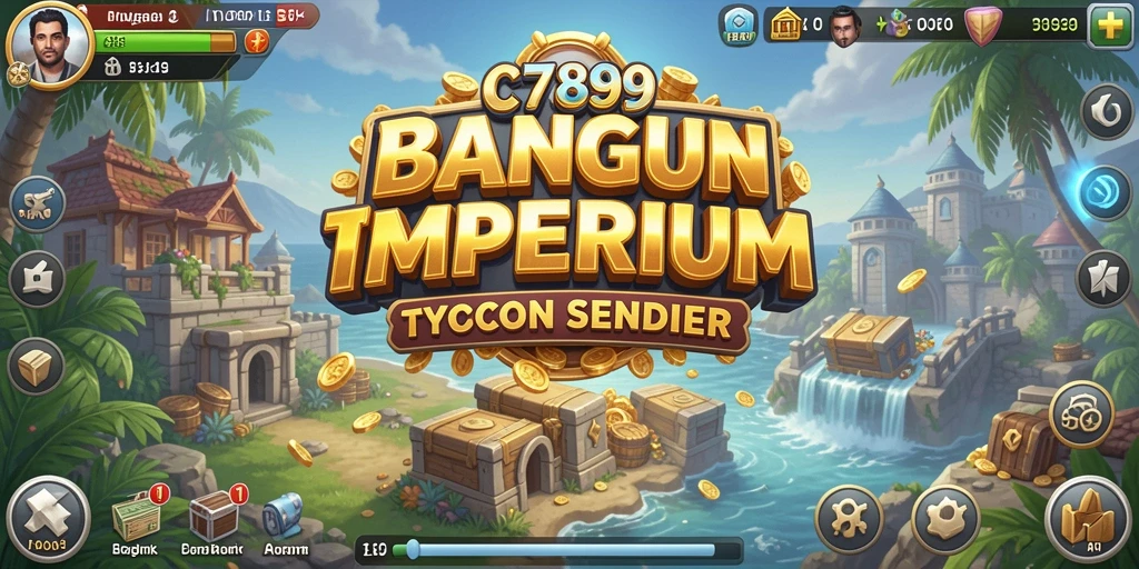Gameplay C789 menampilkan aspek pengelolaan bisnis yang menarik.