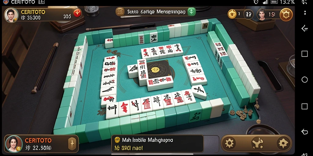 Tampilan gameplay seru di CERITOTO yang memukau.