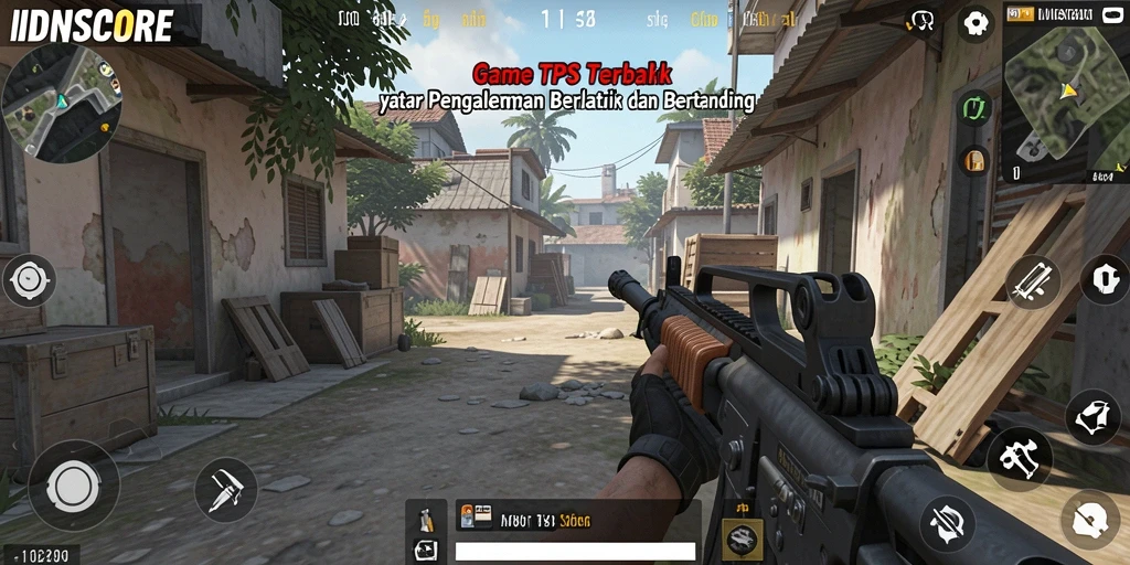 Tampilan menarik dari gameplay IDNSCORE yang seru.