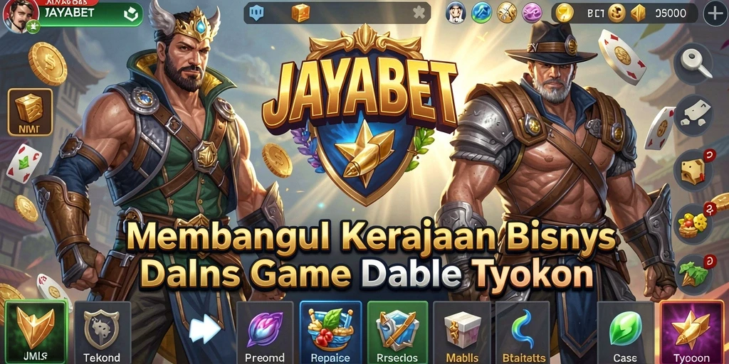 Tampilan gameplay JAYABET yang mendebarkan dengan elemen Tycoon.
