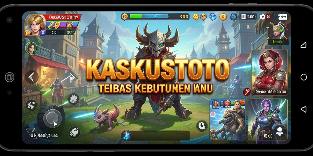 Tampilan utama KASKUSTOTO dengan berbagai fitur utility yang bermanfaat.