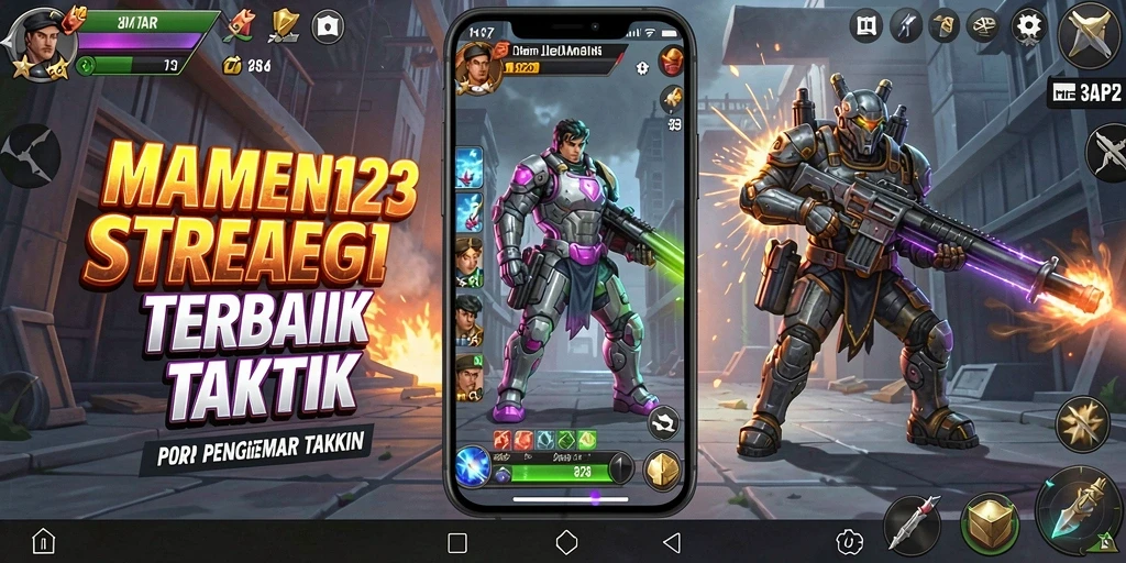 Tampilan gameplay MAMEN123 yang seru dan penuh taktik.