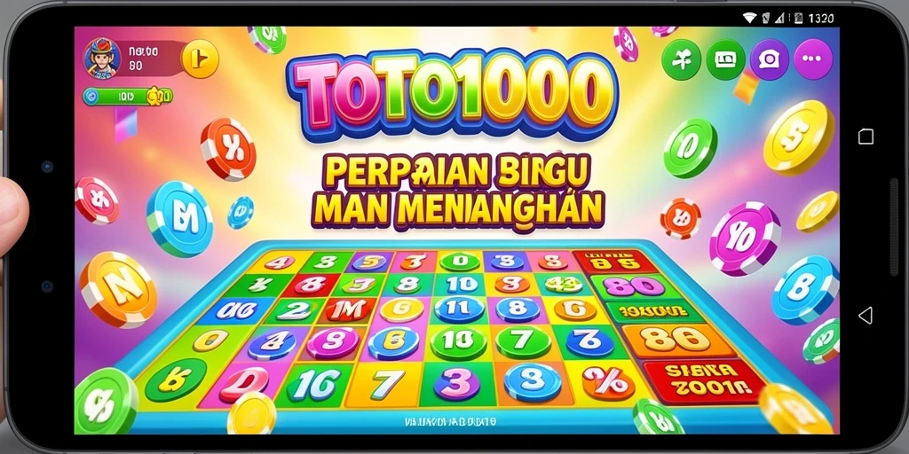 Tampilan gameplay seru dan interaktif di TOTO1000.